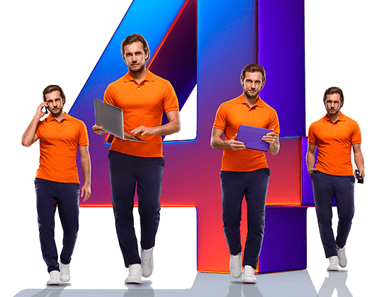 Великолепная четверка Ростелеком в село Тупиковка (Оренбургская область)